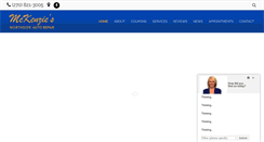 Desktop Screenshot of mckenziesautorepair.com